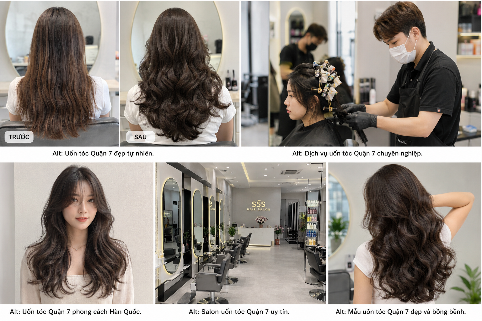 Hair curling District 7