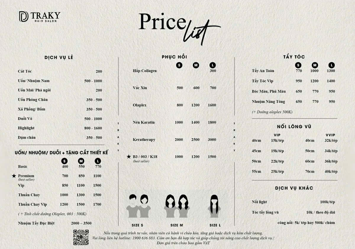 Price List 1
